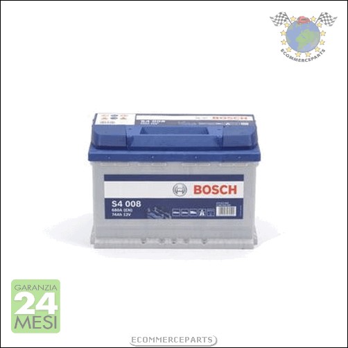 Batteria avviamento Bosch per ALFA ROMEO GIULIETTA SPIDER BRERA MITO GTV 166 bg2