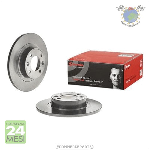 Kit coppia dischi freno Brembo Posteriore per LADA VESTA XRAY P