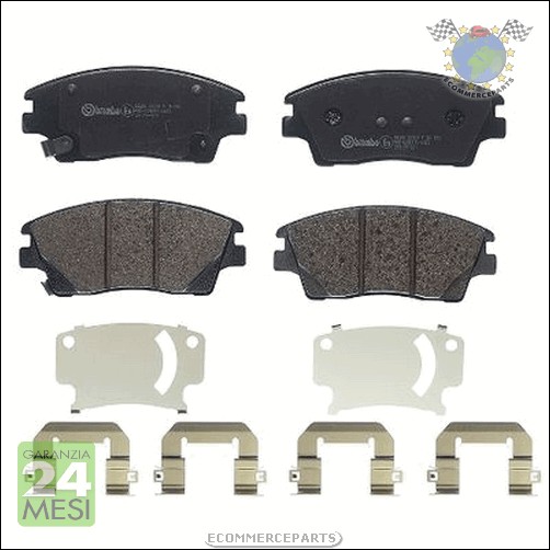 Kit dischi freno + Pastiglie Ant Brembo per HYUNDAI TUCSON KIA SPORTAGE