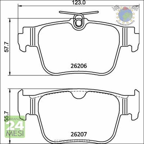 Kit Dischi e Pastiglie Ant+Post Brembo per CUPRA FORMENTOR rb0 bi1